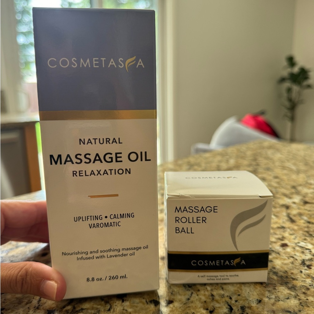 Cosmetasa Massage Oil & Massage Roller Ball